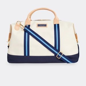 New Vineyard Vines Canvas Weekender Bag